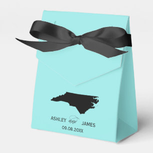 Hochzeit Willkommen in North Carolina Gefallen Box Geschenkschachtel