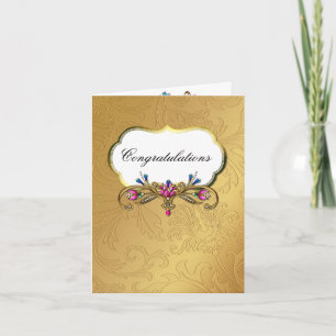 Hochzeit wünscht Grußkarte Karte
