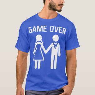 Hochzeitbride Groom Stag Nachtehe T-Shirt