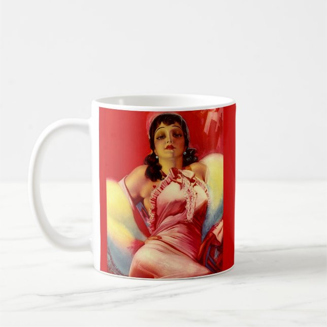 Hochzeitdruck der 30er Jahre Kaffeetasse (Links)