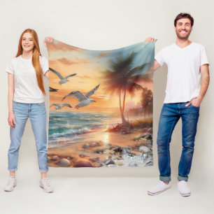 Hochzeiten am Meer am Strand Fleecedecke