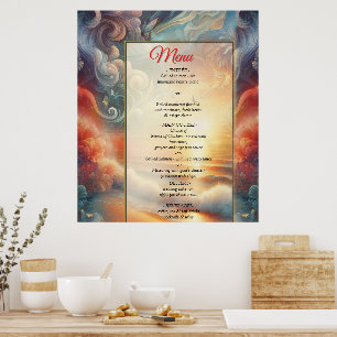 Hochzeiten am Meer am Strand Poster