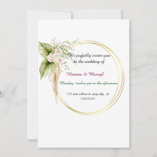 Hochzeiten Einladung