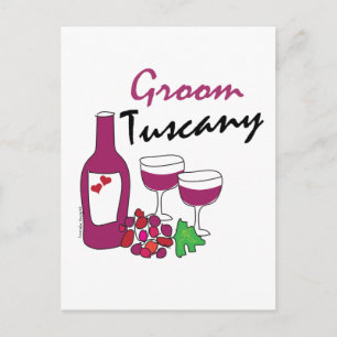 Hochzeiten in der Toskana, Gärten Postkarte