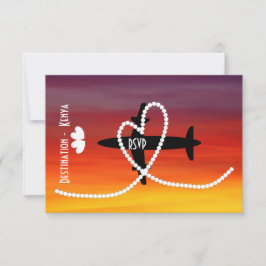 Hochzeiten in Urlaubsort im Ausland Kenia UAWG Einladung