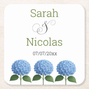 Hochzeiten Untersetzer personalisiert minimalistis