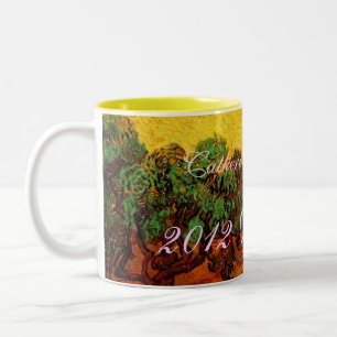 Hochzeiten. Vincent van Gogh Olivenbäume Zweifarbige Tasse