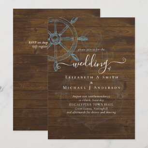 Hochzeiten von Nautical Ships Wheding