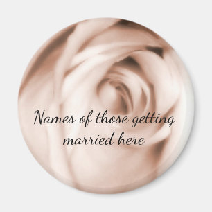 Hochzeiten von rote Rosen Magnet