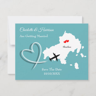 Hochzeiten Ziel Skiathos Termin vormerken Save The Date