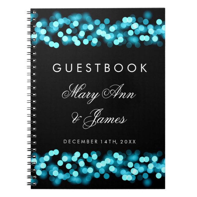 Hochzeitguestbook-Türkishollywood-Zauber Notizblock (Vorderseite)