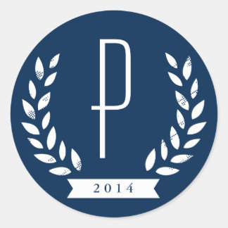 Hochzeitkleber Runder Aufkleber