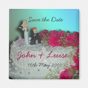 Hochzeitkuchenmagnet Magnet