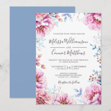 Hochzeitliche Hochzeit von Aquarellfarben