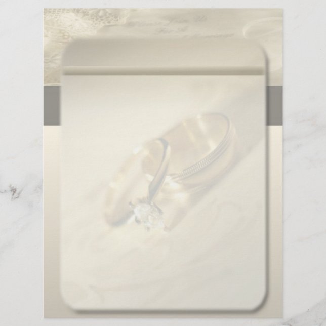 Hochzeitlicher Flyer (Vorne)