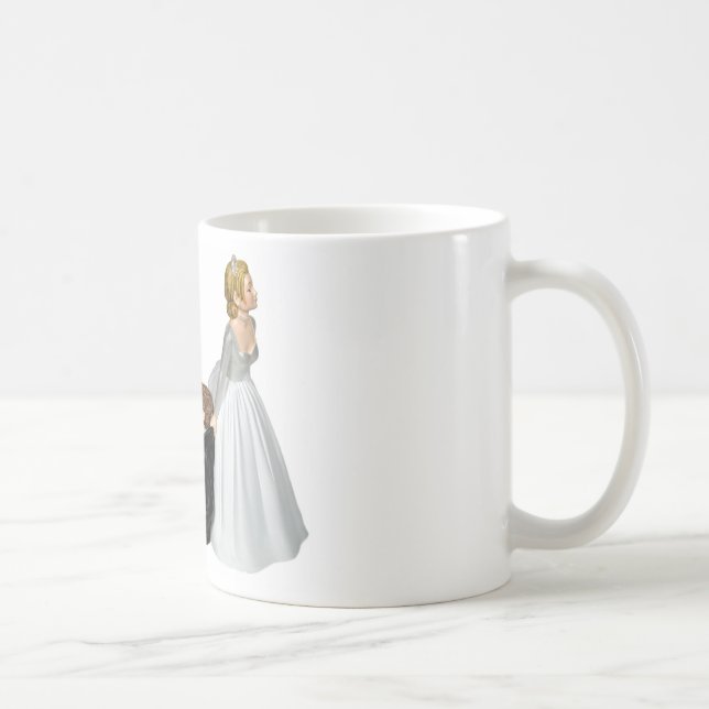 Hochzeitlicher Spaß Kaffeetasse (Rechts)