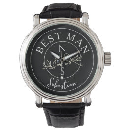 Hochzeitlicher Trauzeuge Personalisiert Armbanduhr