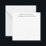 Hochzeitlicher Trend Minimalistische Berufliche Na Mitteilungskarte<br><div class="desc">Diejenigen, die es sehen, werden sagen, was ein einfaches Design und wird nicht in der Lage sein, ihre Augen von diesem Produkt. Es ist ein sehr elegantes, sehr ästhetisches und sehr einfaches perfektes Design. Mit dieser Einfachheit werden Sie sofort reflektieren, was für eine schöne Persönlichkeit Sie haben und die Sensibilität...</div>