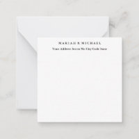 Hochzeitlicher Trend Minimalistische Berufliche Na