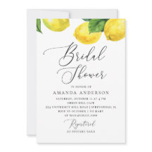 Hochzeitliches Brautparty für Zitrusfrüchte