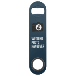 Hochzeitliches Foto Hangover Flaschenöffner