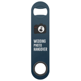 Hochzeitliches Foto Hangover Flaschenöffner