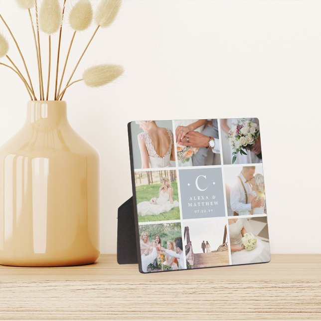 Hochzeitmonographie Fotoplatte (Von Creator hochgeladen)