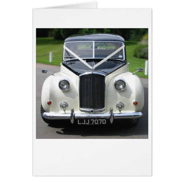 Hochzeits-Auto (Vorne)