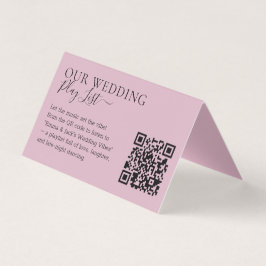 Hochzeits-Blush-Pink-QR-Code-Playlist
