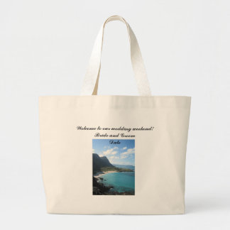 Hochzeits-Braut-und Bräutigam-Tasche Jumbo Stoffbeutel