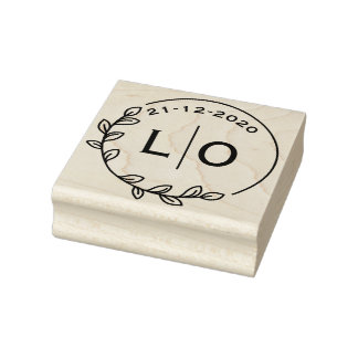 Hochzeits-Briefmarke - Briefmarke für Hochzeitsums Gummistempel