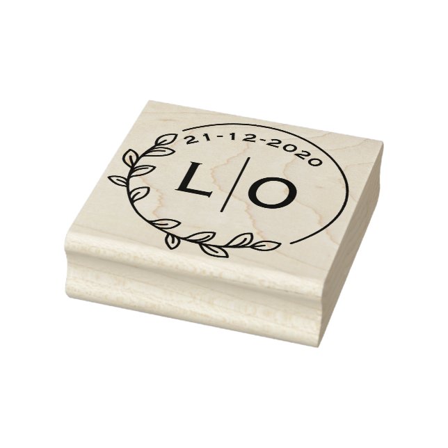 Hochzeits-Briefmarke - Briefmarke für Hochzeitsums Gummistempel (Stempel)