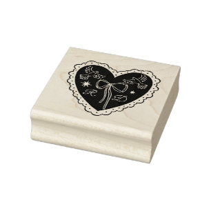 Hochzeits-Briefmarke Gummistempel