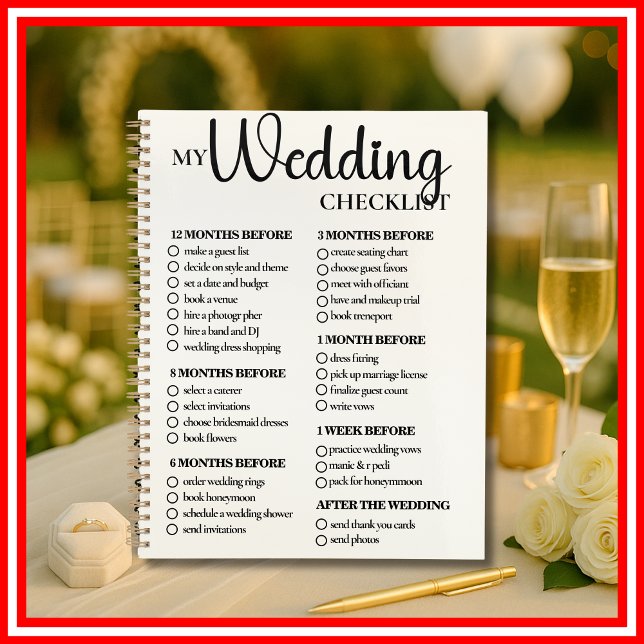 Hochzeits-Checkliste-Planer Planer (Von Creator hochgeladen)