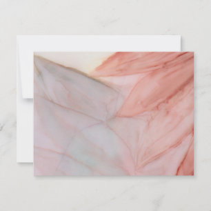 Hochzeits-Dankeskarten Schön in Rosa und Lavendel Dankeskarte