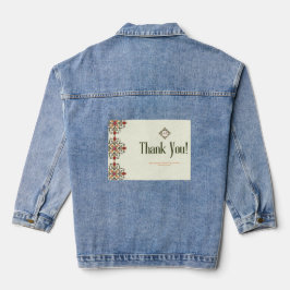 Hochzeits-Denim-Jacken – Stylische persönliche And Jeansjacke