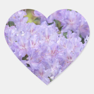 Hochzeits-Einladungsumschlagsiegel Lavendel Blumen Herz-Aufkleber