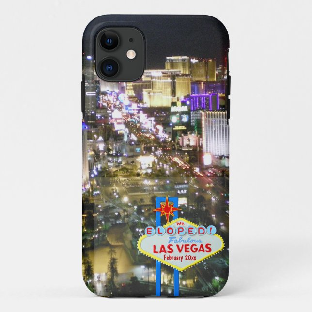 Hochzeits-Feier Las Vegas Case-Mate iPhone Hülle (Rückseite)
