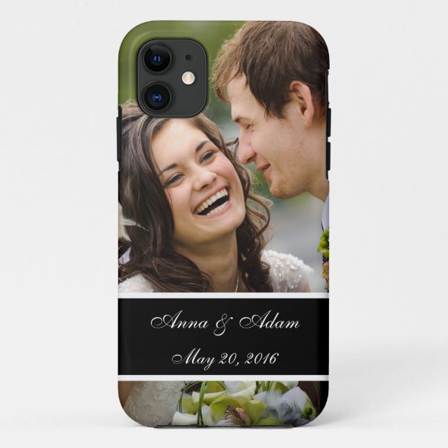 Hochzeits-Foto-Andenken Case-Mate iPhone Hülle (Rückseite)