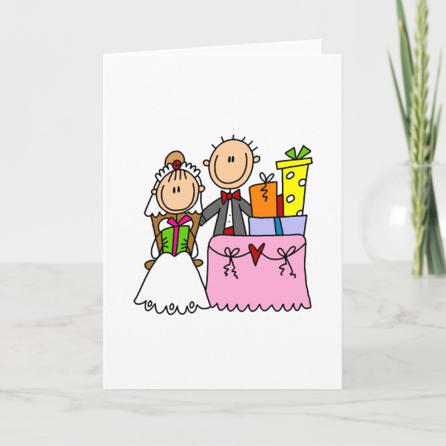 Hochzeits-Geschenk-reichlich Karte (Vorderseite)