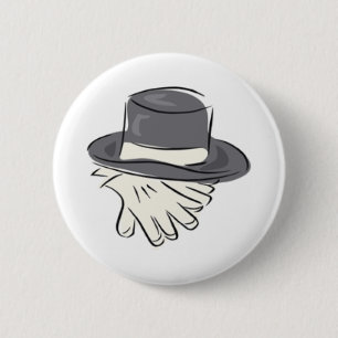 Hochzeits-Knopf Button
