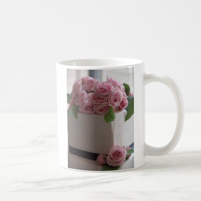 Hochzeits-Kuchen-Tasse Kaffeetasse (Rechts)