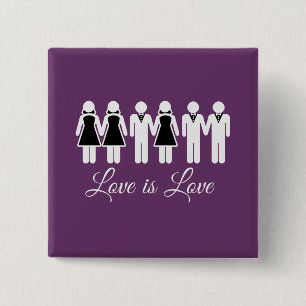 HOCHZEITS-LIEBE IST LIEBE BUTTON