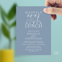 Hochzeits-Lunch-Einladungen, Elegantes Happy End