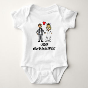 Hochzeits-Paare - unter neuem Management Baby Strampler