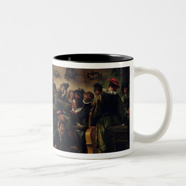 Hochzeits-Party Zweifarbige Tasse (Rechts)