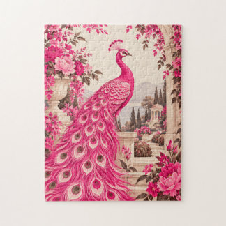 Hochzeits-Pfau Botanical | Pink Couture