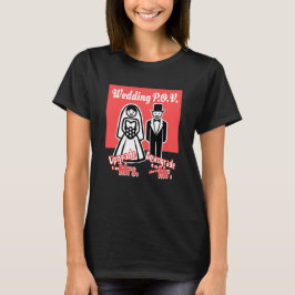 Hochzeits-POV - Mrs vs Mr - anpassbar T-Shirt