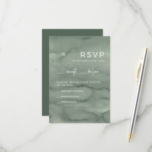 Hochzeits-RSVP-Karten RSVP Karte