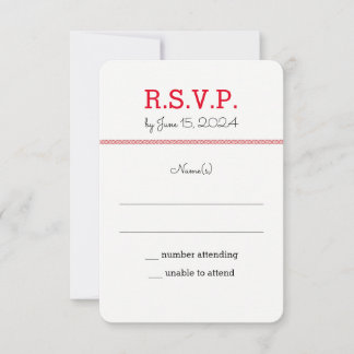 Hochzeits-RSVP mit Baseball-Liebe Einladung